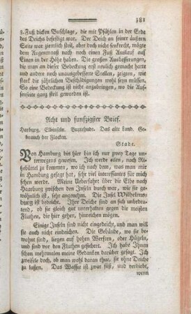 Acht und funfzigster Brief.