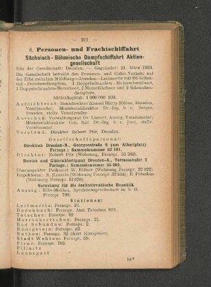 Sächsisch-Böhmische Dampfschiffahrt Aktien-gesellschaft