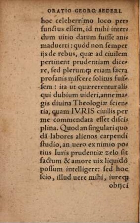 Ad rubricam codicis de summa trinitate oratio