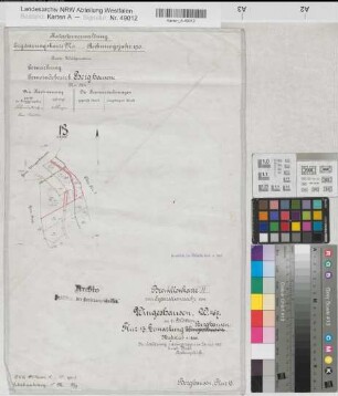 Wingeshausen (Bad Berleburg), Separation Wingeshausen, Brouillonkarte II Flur 13