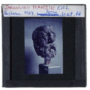 Hanzik, Porträtkopf Smetana