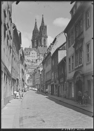 Meißen. Burgstraße