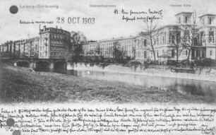 Leipzig-Schleussig: Könneritzstrasse ; Heines Villa