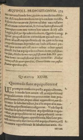 Quaestio XXXIII.