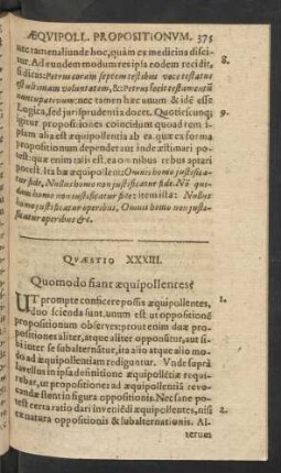 Quaestio XXXIII.