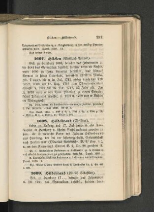 1607. Hilcken (Christoph Wilhad).