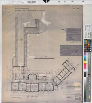 Lüdenscheid, Amtsgericht und Gefängnisgebäude, 2. Obergeschoss, Revisionszeichnungen