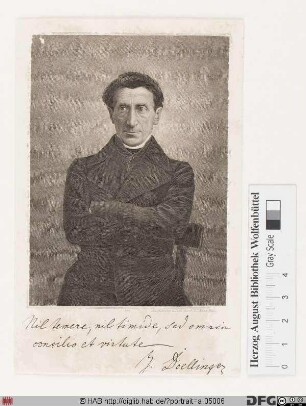 Bildnis (Johann Joseph) Ignaz Döllinger (1860 von)