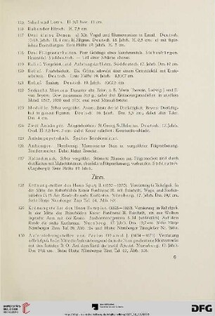 Zinn (Nr. 128-175)