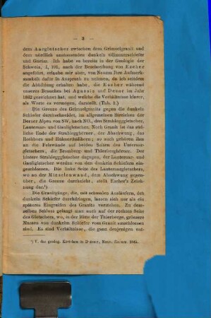 Geologisches vom Aargletscher : Separat-Abdruck aus den Berner Mittheilungen 1874