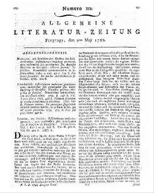 Kosche, C. F.: Religionsgesänge zur Erweckung der Andacht. - Leipzig : Büschel, 1787
