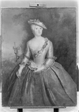 Prinzessin Amalie von Preußen, Schwester Friedrichs des Großen, als Schäferin