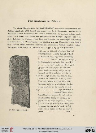 21/22: Fünf Beschlüsse der Athener
