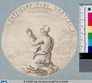 Emblem: Sufficiat tibi Gratia