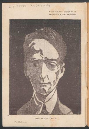 [Retrato de] Juan Pedro Calou