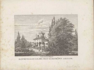 Garten-Palais I. H. der Frau Markgräfin Amalie