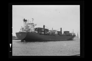 Cap Polonio (1990), Containerschiff, Hamburg Südamerikanische Dampfschifffahrts-Gesellschaft A/S & Co KG (HSDG), Antwerpen, Bau-Nr. 650