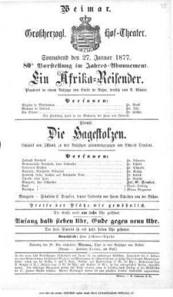 Die Hagestolzen