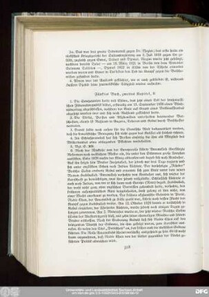 Fünftes Buch, zweites Kapitel, B