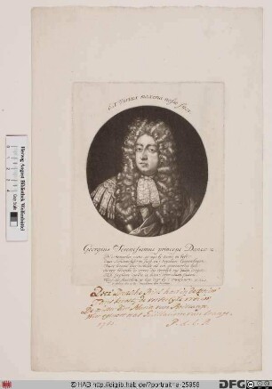 Bildnis Georg, kgl. Prinzgemahl von England und Schottland, geb. Prinz von Dänemark