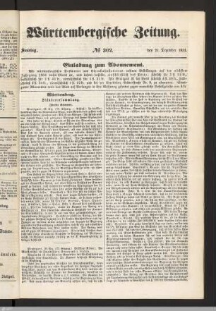 Württembergische Zeitung