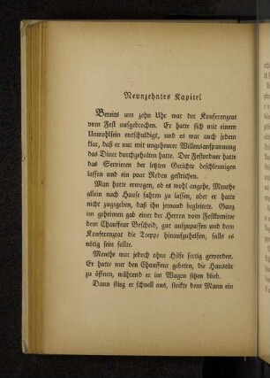 Neunzehntes Kapitel