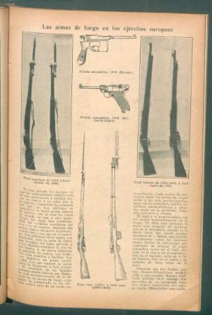 Las armas de fuego en los ejércitos europeos