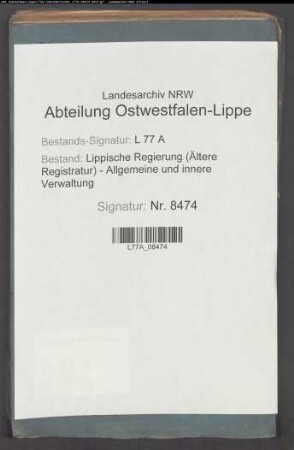Kommunalwege(-straßen) im Amt Lage, Bd. 16