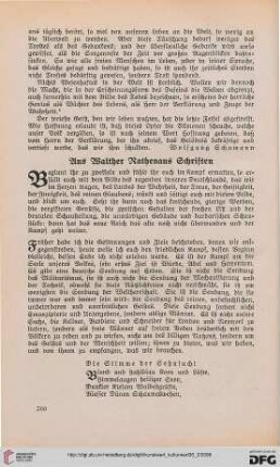 35: Aus Walther Rathenaus Schriften