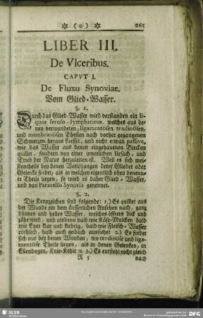 Liber III. De Ulceribus