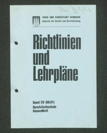 15,4: Berufsfachschule Gesundheit