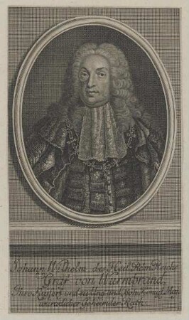 Bildnis des Johann Wilhelm von Wurmbrand