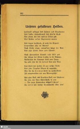 Unseren gefallenen Helden
