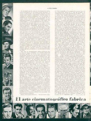 El cinematógrafo fabrica galanes a medida