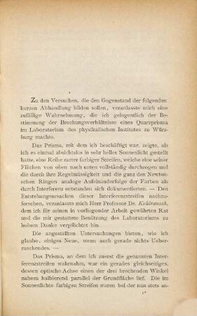 Ueber Reflexion des Lichtes im Innern einachsiger Krystalle