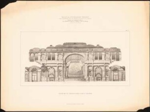 Kasino: Innenansicht (aus: Samml. architekt. Entwürfe d. Studierenden der TH Berlin, 1881-1882, hrsg.v. Herrmann Ende)