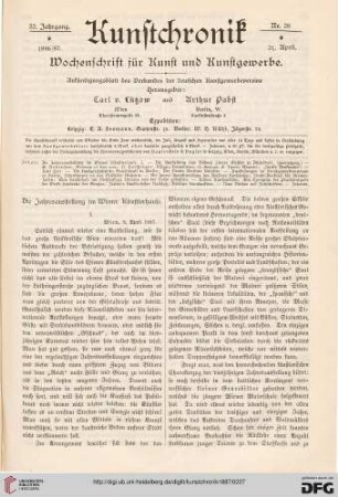 Heft 28 (21. April 1887)