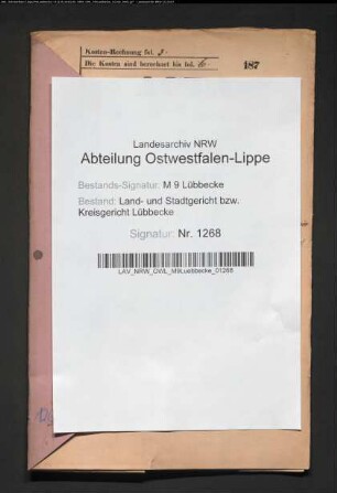 Erblasser: Schulte, Wilhelm; Erblasser: Schulte, Marie Margarethe Henriette, geb. Bosse oder Bose: Abschluss eines Erbvertrags