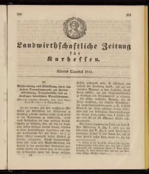 Viertes Quartal 1844