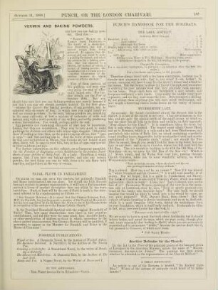 Vermin and baking powders