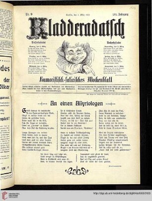 Hefte 9-13, März 1903