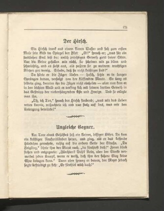 Ungleiche Gegner