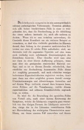Ein Fall von ichthyosis congenita