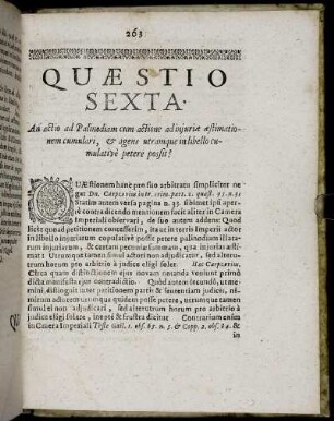 Quæstio Sexta. - Quæstio Decima.