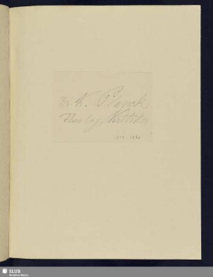 Nr. 79-81. Planck, Karl Christian