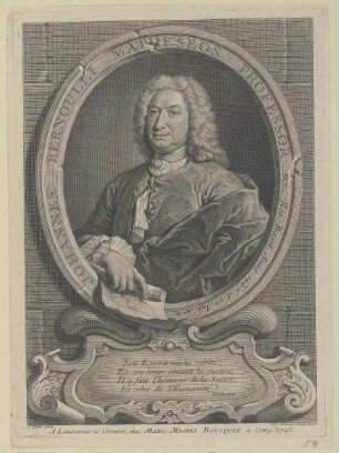 Bildnis des Johannes Bernoulli