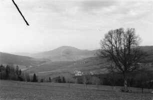 Blick vom Oberhaidersberg : Blick vom Oberhaiderberg auf den Lamer Winkel bei Lohberg