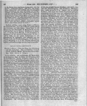 Müller, W.: Über die Natur der Schenkung auf den Todesfall. Eine Probeschrift. Gießen: Heyer 1827