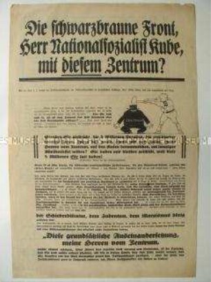 Sonderdruck der DNVP zur Reichstagswahl im November 1932