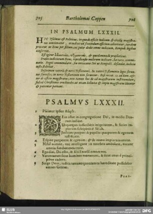 In Psalmum LXXXII.[i.e. LXXXI.] Psalmus LXXXII. [i.e. LXXXI.]